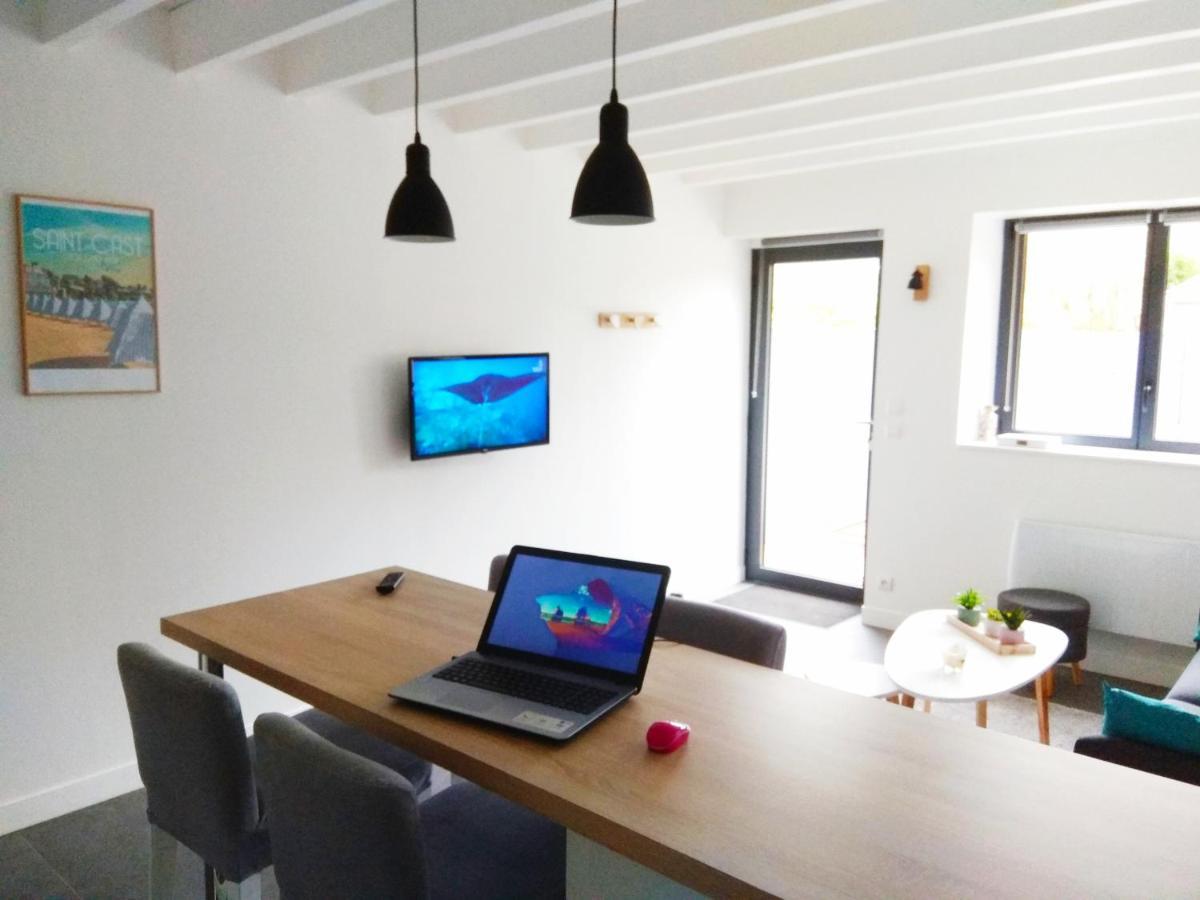 Maison Cosy entre CAP FREHEL et SAINT MALO 1km PLAGE 5min GR34 Wifi Jardin Vélos CASA OHANA Exterior foto
